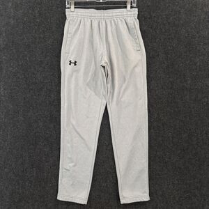 Under Armour Pants Mens Medium Gray ColdGear Fleece Lined Athletic Joggers